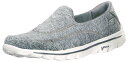 【中古】【未使用・未開封品】Skechers Performance Women's Go Walk 2 Circuit Slip-On Walking Shoe,Heather Grey,7.5 M US(4)