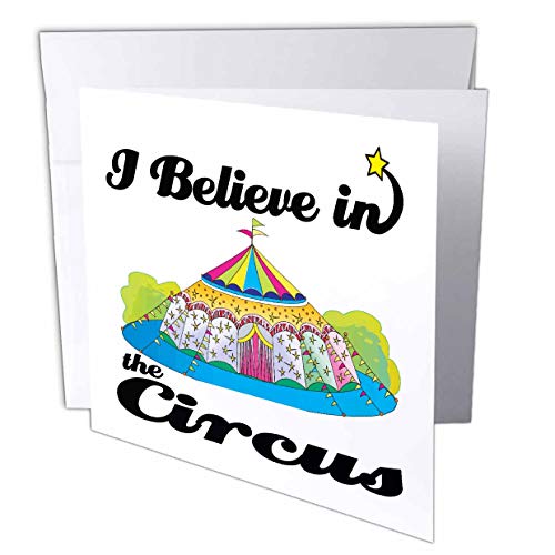 【中古】【未使用・未開封品】Dooni Designs I Believe In???I Believe In Circus???グリーティングカード Set of 12 Greeting Cards