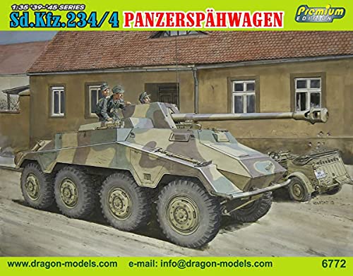 【中古】【未使用・未開封品】サイバーホビー 1/35 WW.II ドイツ軍 Sd.Kfz.234/4 パックワーゲン 8輪対戦車自走砲 プレミアム エディション【メーカー名】【メーカー型番】【ブランド名】サイバーホビー(cyber-hobby) おもちゃ_2column, 戦車・軍用車両・大砲, プラモデル予約商品 【商品説明】サイバーホビー 1/35 WW.II ドイツ軍 Sd.Kfz.234/4 パックワーゲン 8輪対戦車自走砲 プレミアム エディション【注意】こちらは輸入品となります。当店では初期不良に限り、商品到着から7日間は返品を 受付けております。こちらは当店海外ショップで一般の方から買取した未使用・未開封品です。買取した為、中古扱いとしております。他モールとの併売品の為、完売の際はご連絡致しますのでご了承ください。ご注文からお届けまで1、ご注文⇒ご注文は24時間受け付けております。2、注文確認⇒ご注文後、当店から注文確認メールを送信します。3、当店海外倉庫から当店日本倉庫を経由しお届けしますので10〜30営業日程度でのお届けとなります。4、入金確認⇒前払い決済をご選択の場合、ご入金確認後、配送手配を致します。5、出荷⇒配送準備が整い次第、出荷致します。配送業者、追跡番号等の詳細をメール送信致します。6、到着⇒出荷後、1〜3日後に商品が到着します。　※離島、北海道、九州、沖縄は遅れる場合がございます。予めご了承下さい。お電話でのお問合せは少人数で運営の為受け付けておりませんので、メールにてお問合せお願い致します。営業時間　月〜金　10:00〜17:00お客様都合によるご注文後のキャンセル・返品はお受けしておりませんのでご了承下さい。
