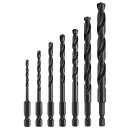 【中古】【未使用・未開封品】Bosch IMD5007 Hex Shank Impact Tough Drill Bit Set, Black Oxide, 7...