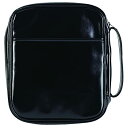 【中古】【未使用・未開封品】(Black) - Black Leatherette 28cm x 30cm Bible Cover Case with Hand...