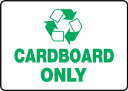 【中古】【未使用・未開封品】Accuform Signs MPLR557VS Adhesive Vinyl Recycle Sign, Legend CARDB...