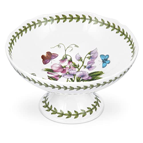 Portmeirion Botanic Garden - Scalloped Edge Footed Bowl