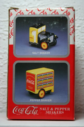 【中古】【未使用・未開封品】Coca Cola Delivery Truck Salt and Pepper Shakers 270091