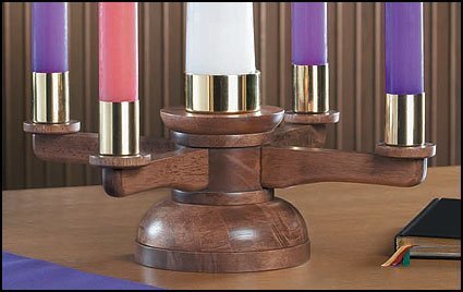 【中古】【未使用・未開封品】木製卓上アドベントリース