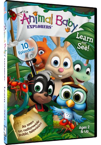 【中古】【未使用・未開封品】Wild Animal Baby Explorers: Learn & See [DVD] [Im...