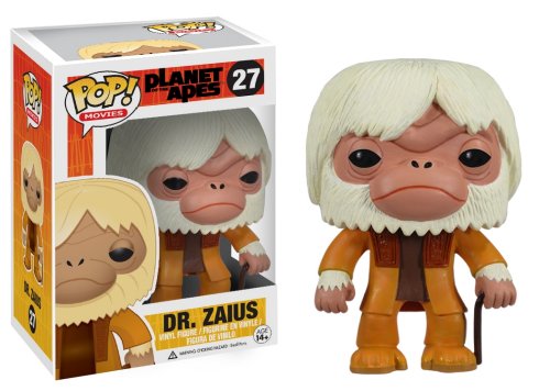 【中古】【未使用 未開封品】猿博士Zaiusポップの惑星！ビニール図 Planet of the Apes Dr. Zaius Pop Vinyl Figure