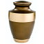 š̤ۡѡ̤ʡ(Chestnut) - Athens Chestnut Adult Cremation Urn by Beautiful Life Urns - Classic, Elegant Brass Funeral Urn (Large)