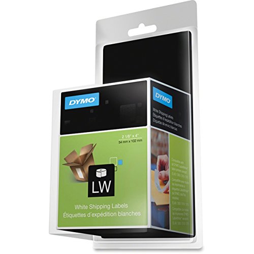 DYMO LabelWriter Shipping - Permanent adhesive labels - black on white - 2.125 in x 4 in 220 label(s) ( 1 roll(s) x 220 ) - for DYMO De