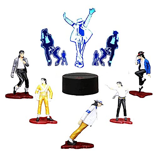 【中古】【未使用 未開封品】Set of 5 pcs Figure Box Set Michael Jackson Dolls