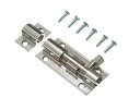 【中古】【未使用・未開封品】Lot of 10ドアボルトバレルスライドロック50?mm 2インチクロームwith Screws