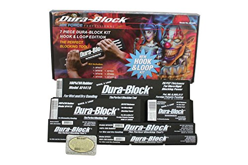 【中古】【未使用・未開封品】Dura-Block DRB-AF44HL 7Pc Hook And Loop Block Set With Soap