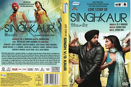 【中古】【未使用・未開封品】Love Story of Singh Vs Kaur Punjabi DVD (2013/Indian/Cinema)