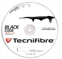 【中古】【未使用・未開封品】テクニファイバー(Tecnifibre) BLACK CODEゲージ 1.24mmロール200m TFR504