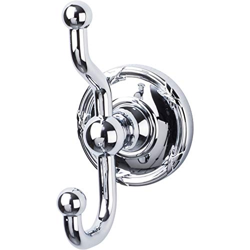 ����šۡ�̤���ѡ�̤�����ʡ�Top Knobs ED2PCE Edwardian Bath Double Hook - Polished Chrome - Ri...