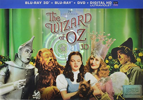 yÁzygpEJizThe Wizard of Oz: 75th Anniversary Limited Collector's Edition (Blu-ray 3D / Blu-ray / DVD) Newluck