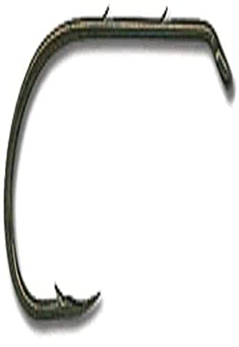 (2/0, Bronze) - Mustad Classic Special Long Shank Beak Baitholder Hook with 2 Baitholder Barbs