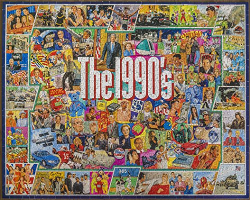 【中古】【未使用・未開封品】Jigsaw Puzzle 1000 Pieces 24"X30"-The Nineties