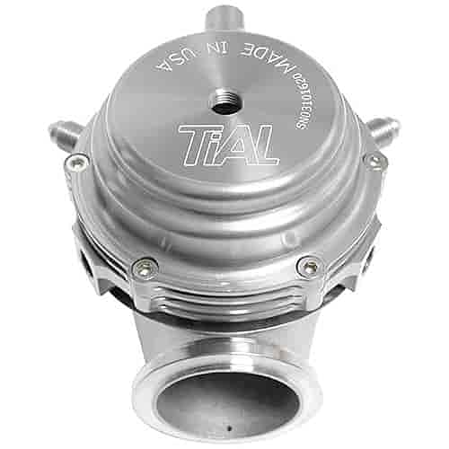 【中古】【未使用・未開封品】TiAL MV-S 38mm ウェイストゲート シルバー Vバンドとフランジ付き すべ..