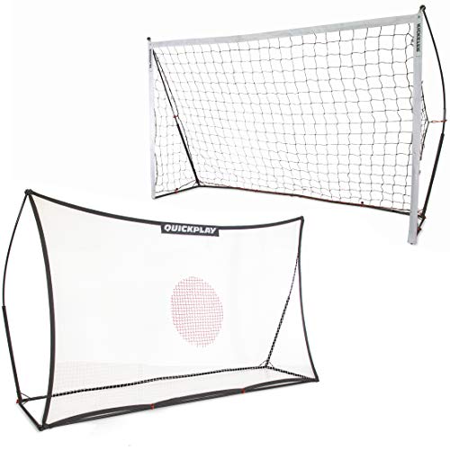 Rakuten - 【中古】【未使用・未開封品】クイックプレイ キックスターコンボ ミニサッカーゴール兼リバウンダー 組み立て式ゴール 8KC