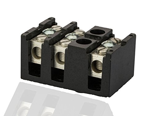 【中古】【未使用・未開封品】Power Distribution and Terminal Block, Terminal Blok Splicer/Reducer, 75 Amps 600V, 2-14 AWG CU/AL Wire Range, 1.50 Width, 2.38 Length,