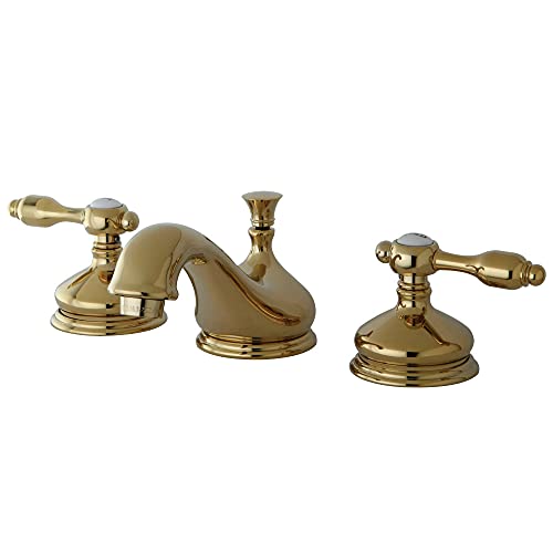 Kingston Brass KS1162TAL Kingston Brass Tudor Widespread Lavatory Faucet With Brass Pop-Up