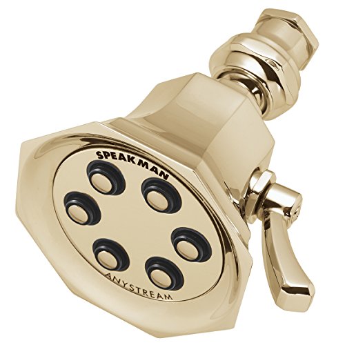 【中古】【未使用・未開封品】(Polished Brass) - Speakman S-2255-PB Anystream Vintage 6-Jet Showerhead【メーカー名】【メーカー型番】【ブランド名】Speakman シャワ...
