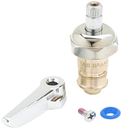 ����šۡ�̤���ѡ�̤�����ʡ�T&S Brass 012447-25 Ceramic Cartridge with Check Valve and Lever Handle, Cold, Left Hand by T&S Brass