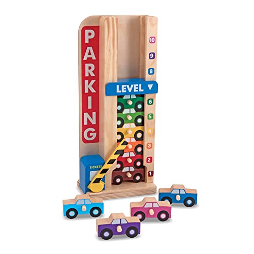 š̤ۡѡ̤ʡMelissa & DougStack & Count Parking Garage with 10?Car...
