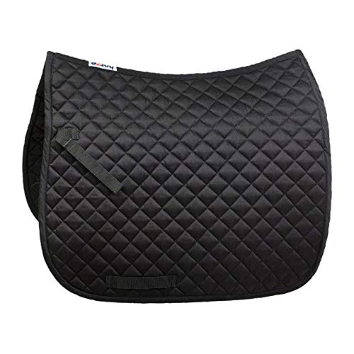 (Full, Black) - Horze Prinze Dressage Saddle Pad size Full - Black - Saddlecloths & Numnahs