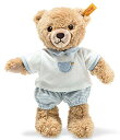 【中古】【未使用・未開封品】おやすみクマちゃん ブルー 25cm ぬいぐるみ