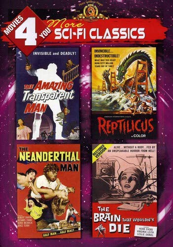 ����šۡ�̤���ѡ�̤�����ʡ�Movies 4 You More Sci-Fi Classics (Amazing Transpa [DVD] [Import]
