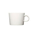 【中古】【未使用・未開封品】iittala(イッタラ) ティーマ ティー/コーヒー(兼用)カップ&ソーサー 220ml ホワイト 【並行輸入品】