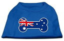 yÁzygpEJizMirage Pet Products 51-09 XSBL Bone Shaped Australian Flag Screen Print Shirts Blue XS - 8