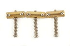 【中古】【未使用・未開封品】Fender フェンダー パーツ AMERICAN VINTAGE TELECASTER COMPENSATED BRIDGE SADDLES (3) BRASS