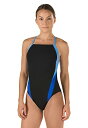 【中古】【未使用・未開封品】Speedo レディース水着 クロスバック 頑丈 ローンチスプライス