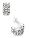 【中古】【未使用・未開封品】TopwholesalejewelブライダルイヤリングラインストーンティアドロップラップClip On Earrings for Wedding