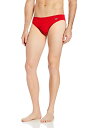 【中古】【未使用・未開封品】Speedo メンズ フィットネス ソーラー 1インチ エクストラ ライフ ライクラ ブリーフ 28 レッド
