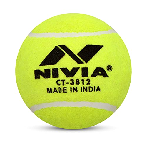 【中古】【未使用・未開封品】Nivia Heavy Tennis Ball Cricket Ball (Pack of 12)