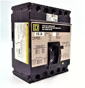 【中古】【未使用・未開封品】Schneider Electric Molded Case回路遮断器600-volt 15-amp fal36015?600?V ...