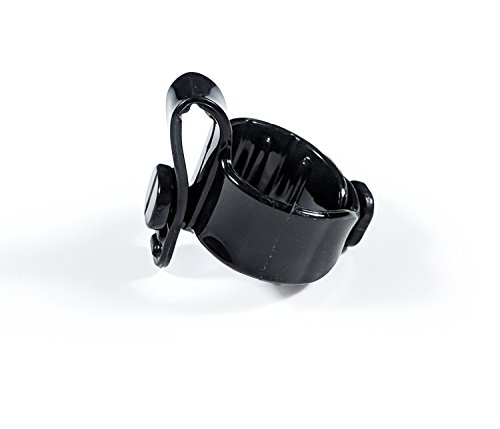 š̤ۡѡ̤ʡTilos Soft Hypoallergenic Silicone Snorkel Keeper for Snorkeling and Scuba Diving (Black) 141¹͢