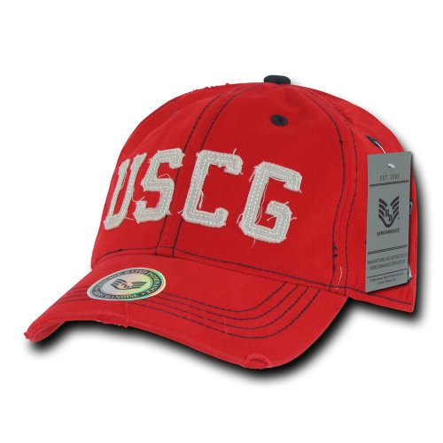【中古】【未使用・未開封品】Rapid Dominance S84-USCG Southern Cal Vintage Caps, USCG, Red