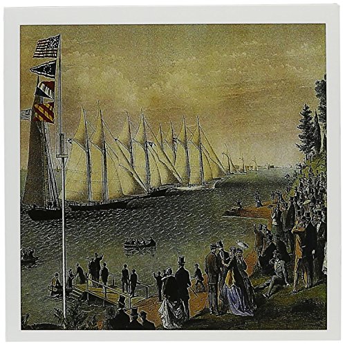 【中古】【未使用・未開封品】BLN Sailing Ships and Seascapes Fineアートコレクション???The New York Yacht Club Regatta byチャールズParsons and Lyman Atwater???