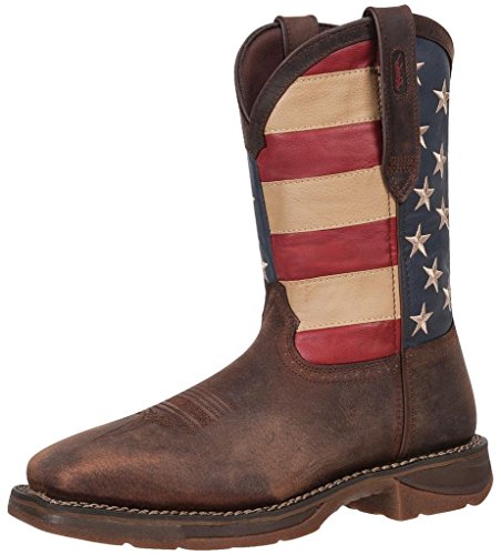 【中古】【未使用・未開封品】[Durango] Men's DB020 Western Boot, Dark Brown/Union Flag, 10 M US