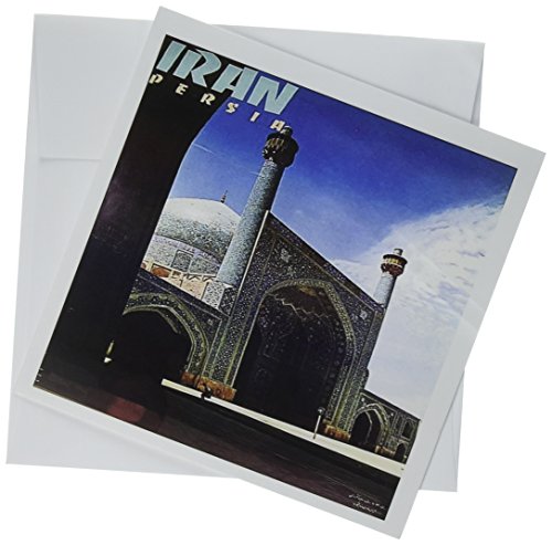【中古】【未使用・未開封品】Floreneビンテージ旅行ポスター???VintageイランとPersia旅行ポスター???グリーティングカード Set of 12 Greeting Cards