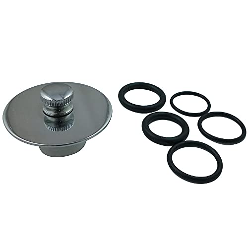 【中古】【未使用・未開封品】Kingston Brass DTL5304A1 Universal Quick Cover Up Tub Stopper, Polished Chrome