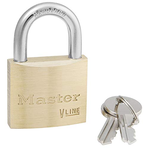 Master Lock V Line Brass 40mm Padlock - Keyed Alike 3231