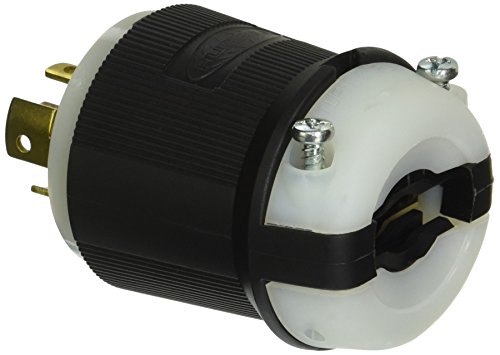 Hubbell HBL3521C Locking Plug, 20 amp, 250V/10 amp, 600V, 4 Pole, 5 Wire by Hubbell