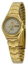 【中古】【未使用・未開封品】Orient # fnq1s002?C Women 's Gold Tone Tri Starゴールドダイヤル自動時計