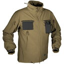 【中古】【未使用・未開封品】Helikon CougarソフトシェルWindblockerジャケットコヨーテ US サイズ: 3L カラー: ブラウン